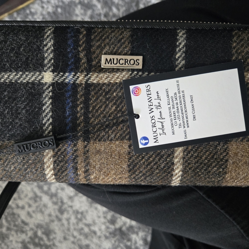 Irish Tweed Wool Wallet